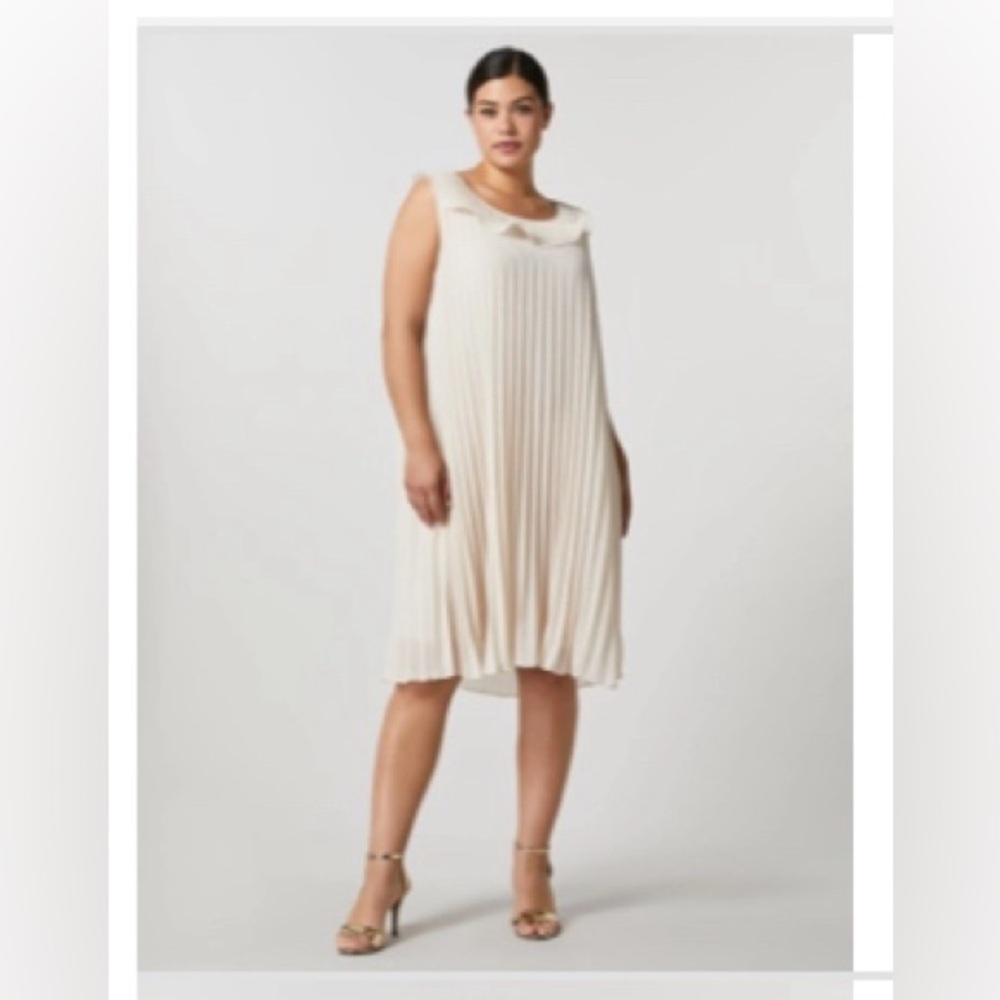 Persona by Marina Rinaldi Frilled georgette dress size 18